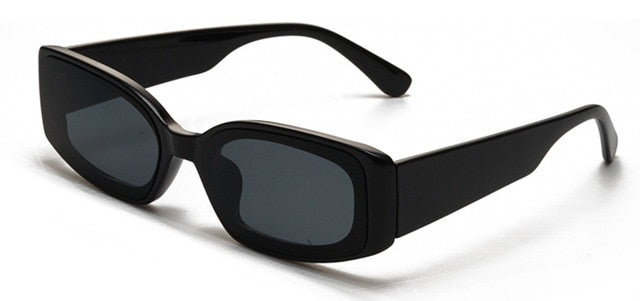 New Fashion Rectangle Sunglasses Female