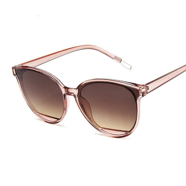 Classic Oval Red Women Sunglasses